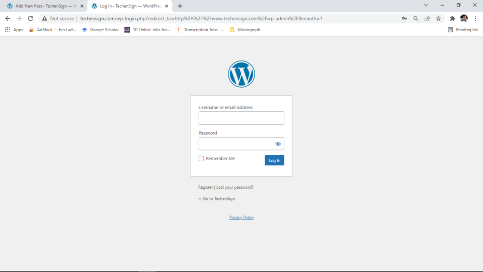 How to register a new user in WordPress easily in 4 steps?